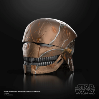 Star Wars THE ACOLYTE - Stranger Helmet - Replica Black Series 1/1 Life-Size Prop Replica Premium Electronic Helmet 
