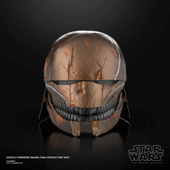 Star Wars THE ACOLYTE - Stranger Helmet - Replica Black Series 1/1 Life-Size Prop Replica Premium Electronic Helmet 