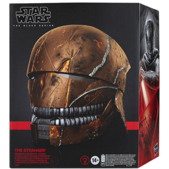 Star Wars THE ACOLYTE - Stranger Helmet - Replica Black Series 1/1 Life-Size Prop Replica Premium Electronic Helmet 