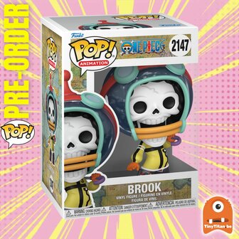 Funko POP! ONE PIECE 2147 BROOK EGGHEAD Pre-Order