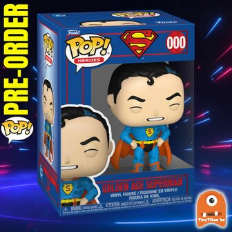 Funko POP! SUPERMAN 000 SUPERMAN GOLDEN AGE Pre-Order
