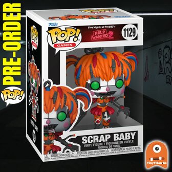 Funko POP! FNAF HELP WANTED 2 1129 SCRAP Pre-Order