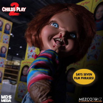 Mezco - CHUCKY - Child&#039;s Play 2 - Talking Figure Designer Series 38cm