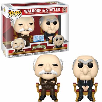 Funko POP! WALDORF AND STATLER 2-PACK MUPPETS Pre-Order
