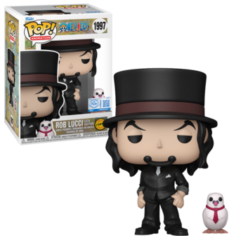 Funko POP! Rob Lucci with Hattori CHASE 1997 One Piece Exclusive