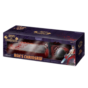 Army of Darkness - Ash&#039;s Chainsaw Electronic 1:1 Scale Life-Size Prop Replica