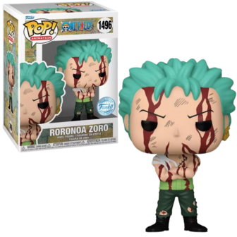 FUNKO POP! Zoro &quot;Nothing Happend&quot; 1496 ONE PIECE Exclusive