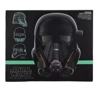 Star Wars Battlefront - Death Trooper Imp&eacute;rial Black Series Helmet 1:1 Life-Size Prop Replica Premium Electronic Helmet 