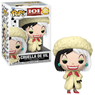 Funko POP! 101 DALMATIANS 1663 Cruella De Vil Pre-Order