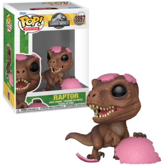 Funko POP! JURASSIC PARK SPRG 1897 Raptor (Pink egg) Pre-Order
