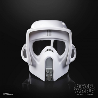 Star Wars 6 - Biker Scout Black Series Helmet 1:1 Life-Size Prop Replica Premium Electronic Helmet 