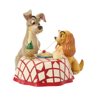 Disney Traditions Dinner for Two (Lady &amp; the Tramp Spaghetti LED) 6016899