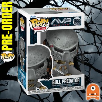 Funko POP! PREDATOR 1999 Bull Predator Pre-Order