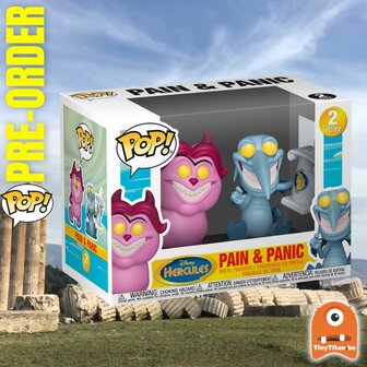 Funko POP! HERCULES 2 Pack Panic &amp; Pain Pre-Order