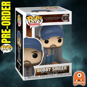 Funko POP! SUPERNATURAL 1838 Bobby Pre-Order