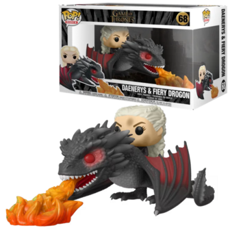 FUNKO POP! RIDES Game of Thrones Daenerys with Fiery Drogon 68