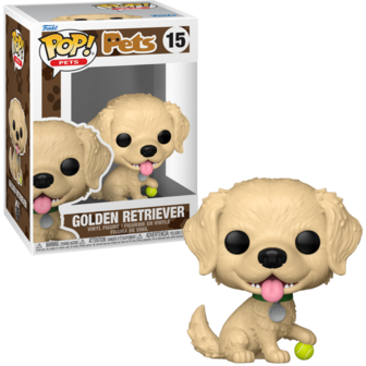Funko POP! PETS 15 Golden Retriever Pre-Order