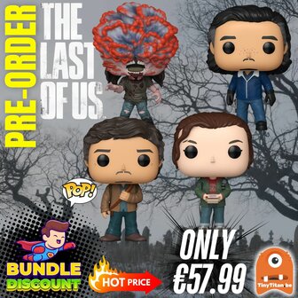 FUNKO POP! Super Discount Bundle of 4 THE LAST OF US Pre-Order