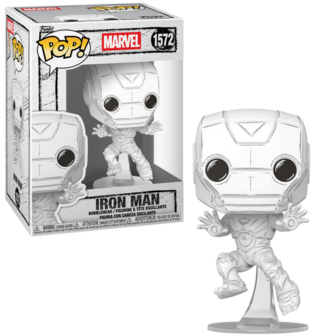 Funko POP! MARVEL SKETCHED 1572 Iron Man Pre-Order