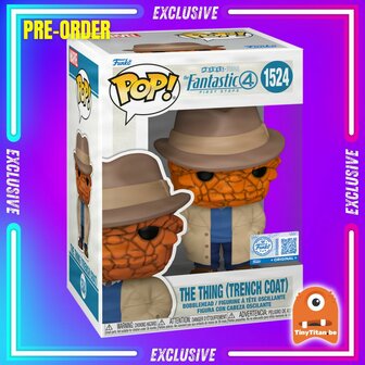 Funko POP! The Fantastic Four: First Steps 1524 The Thing (Trench Coat) EXCLUSIVE Pre-Order