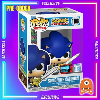 Funko POP! Sonic The Hedgehog 1106 Sonic EXCLUSIVE Pre-Order