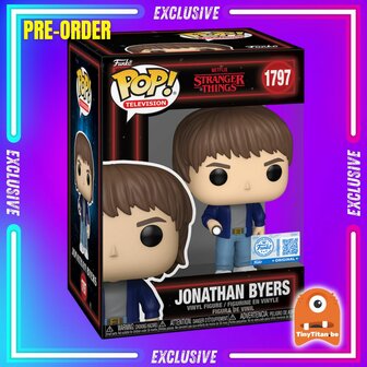 Funko POP!  Stranger Things 1797 Jonathan Byers EXCLUSIVE Pre-Order