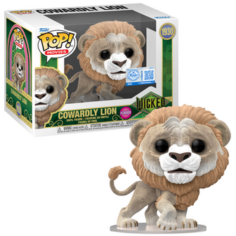 Funko POP!  Wicked For Good 1930 Cowardly Lion (Flocked) EXCLUSIVE Pre-Order