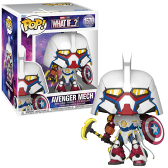 FUNKO POP! Super AVANGER MECH 1570 6 INCH WHAT IF