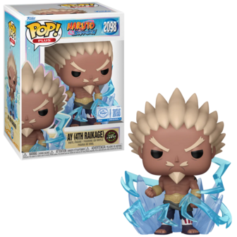 Funko POP! NARUTO SHIPPUDEN 2098 4TH RAIKAGE CHASE EXCLUSIVE