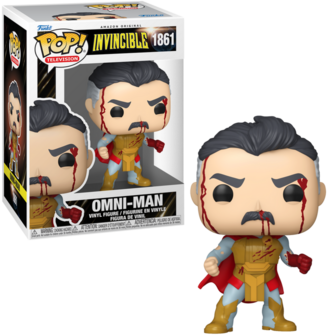 Funko POP! INVINCIBLE 1861 Omni-Man (Bloody) Pre-Order