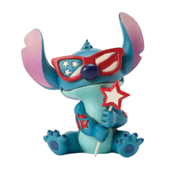 Disney Traditions Patriotic Stitch Figurine 6017851