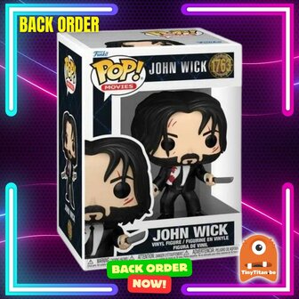 Funko POP! JOHN WICK 1763 John Wick with knifes Back Order