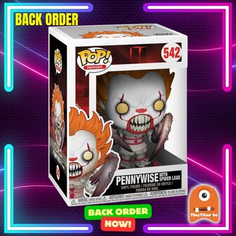 Funko POP! IT 542 Pennywise with Spider Legs Back Order