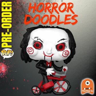 Funko POP! SAW XXXX Billy on Bike (Doodles) Pre-Order