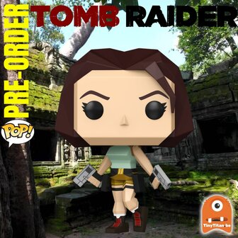Funko POP! TOMB RAIDER 1192 Lara Croft (Polygon) Pre-Order