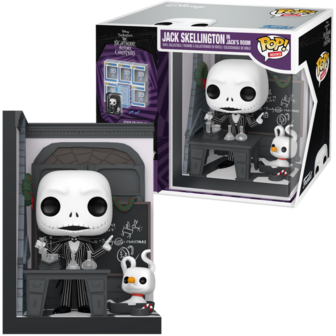 Funko POP! NIGHTMARE BEFORE CHRISTMAS Nooks Jack Skellington's Room Pre-Order