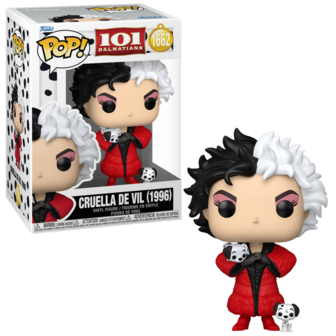 Funko POP! 101 DALMATIANS 1662 Cruella De Vil (1996)