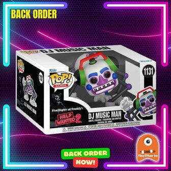 Funko POP! FNAF HELP WANTED 2 1131 DJ Music Man Back Order