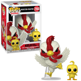 Funko POP! ROOSTER FIGHTER 2164 Kaiji &amp; Piyoko