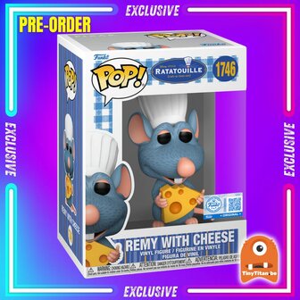 Funko POP! RATATOUILLE 1746 Remy with cheese EXCLUSIVE Pre-Order