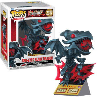 Funko POP! YU-GI-OH! Premium 2317 Red eyes black dragon (Card) Pre-Order
