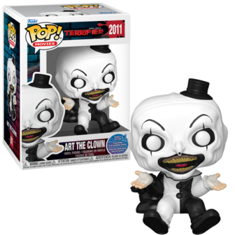 Funko POP! TERRIFIER 2011 Art the Clown (Shelf Sitter) Pre-Order