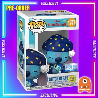 Funko POP! Lilo &amp; Stitch 1747 Stitch in PJ's EXCLUSIVE Pre-Order