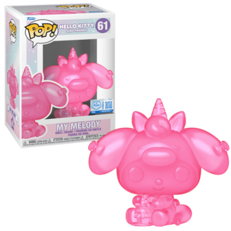 Funko POP! Sanrio 61 My Melody (Translucent Pink) EXCLUSIVE