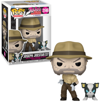 Funko POP! Joseph Joestar with Iggy 2146 JoJo's Bizarre Adventure