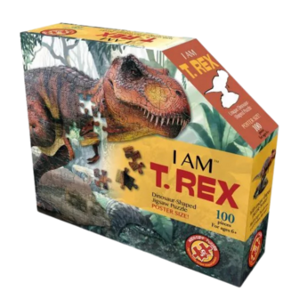 100 Piece Shaped Puzzle - I Am T. Rex 97 x 56 cm (poster size)