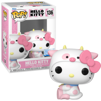 Funko POP! HELLO KITTY 136 Hello Kitty in cow cosplay EXCLUSIVE