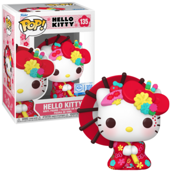 Funko POP! HELLO KITTY 135 Hello Kitty en Kimono EXCLUSIVE