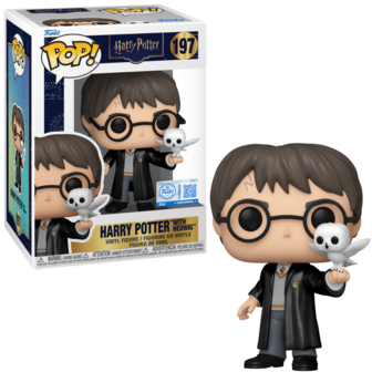 Funko POP! HARRY POTTER 197  Harry with Hedwig EXCLUSIVE