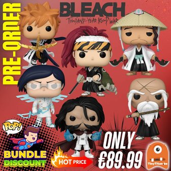 FUNKO POP! Super Discount Bundle of 6 BLEACH TYBW Pre-Order